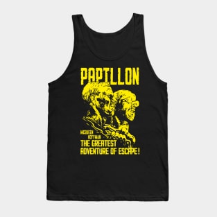 Papillon movie poster Tank Top